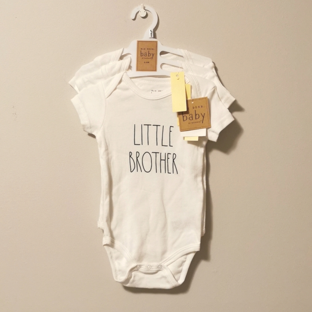 NWT Rae Dunn Little Brother Set 6-9M